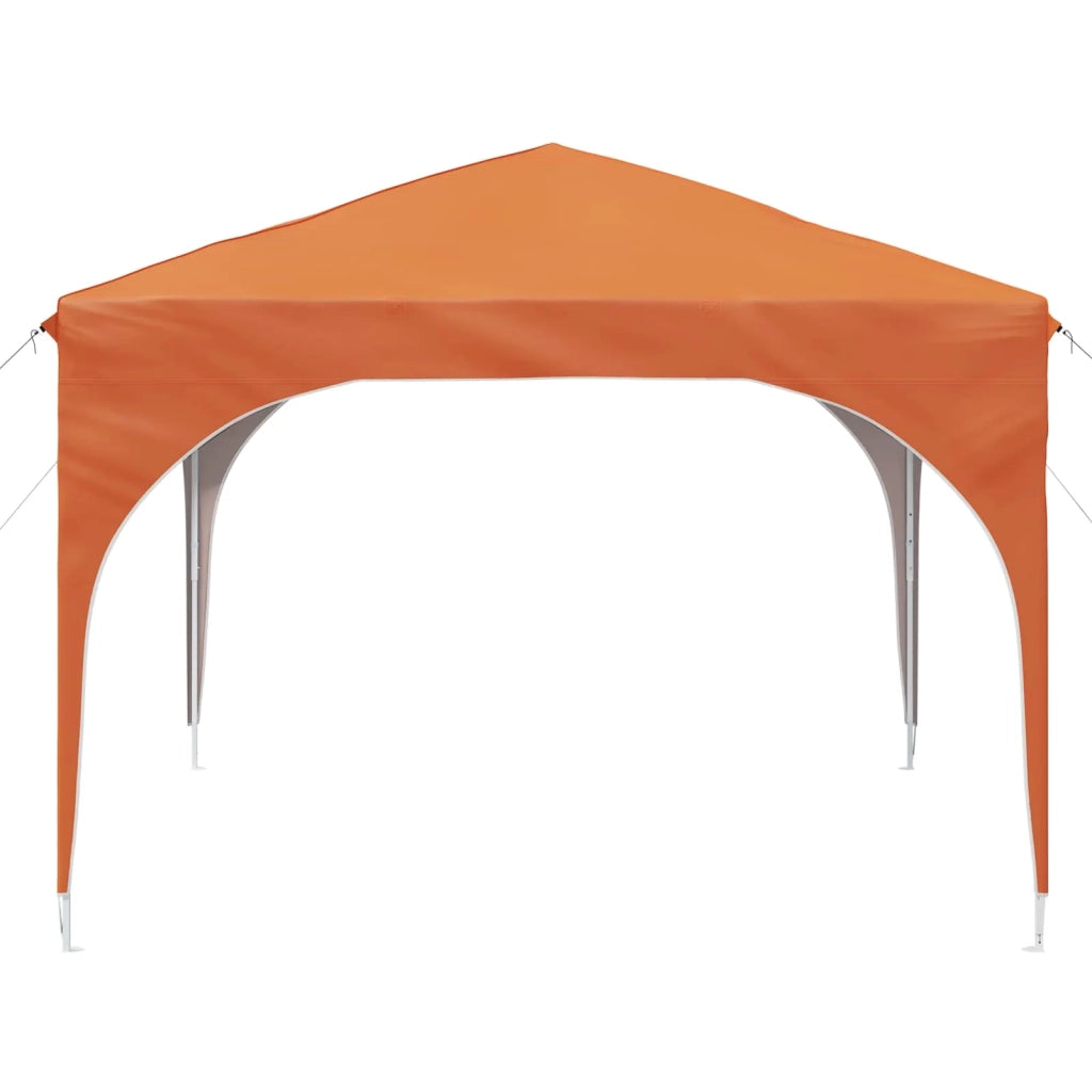 Tenda per feste a pop-up 290 x 290 x 245 cm Arancione 42019855