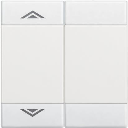 Copritasto LivingLight a 2 funzioni con serigrafia SU GIU' N4911M2AHN