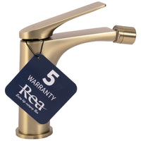 Rubinetto Bidet Rea Avalon Brush Gold