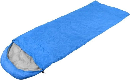 Zak da Sdraiata con Cappuccio Acquaparato e Comodo - Stile Envelop, Cerniera a Due Fili - Sacco da Sdraio per Adulto per Campeggio, Escursioni, Viaggi a Spalla