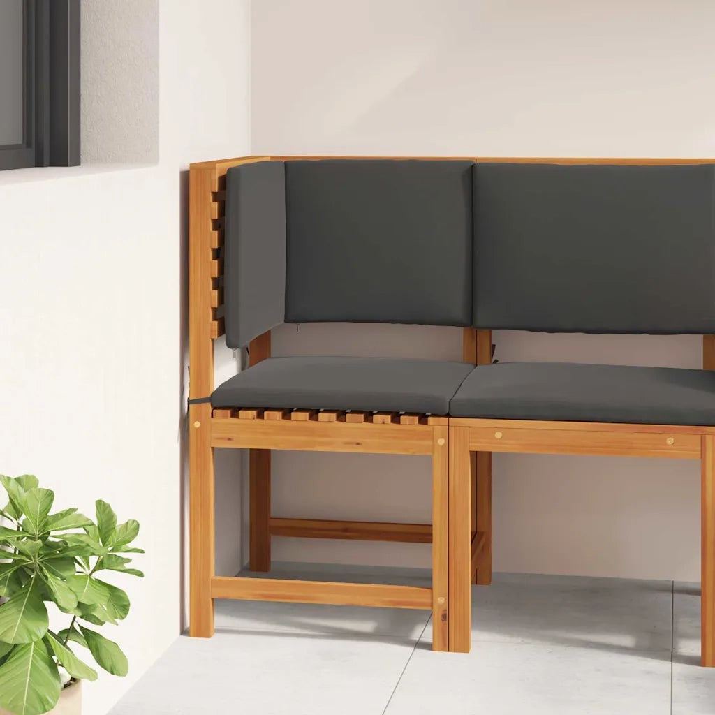 Sedia da Giardino con cuscino Marrone 50 x 50 x 91cm CFW6522402
