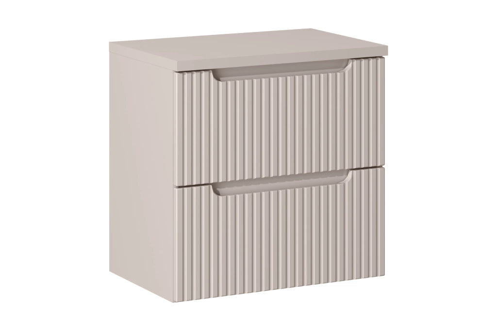 Set mobili bagno 60 cm con piano Nova Cashmere 60 x 1401 x 40 cm