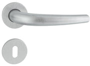 MANIGLIA TORINO ART.160P C/BOCCHETTA CROMO SAT- FROSIO BORTOLO- 1,0 pz