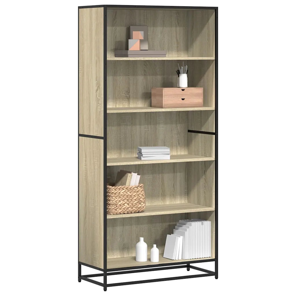 Libreria Rovere Sonoma 80,5x35x170,5 cm in Truciolato 3300856