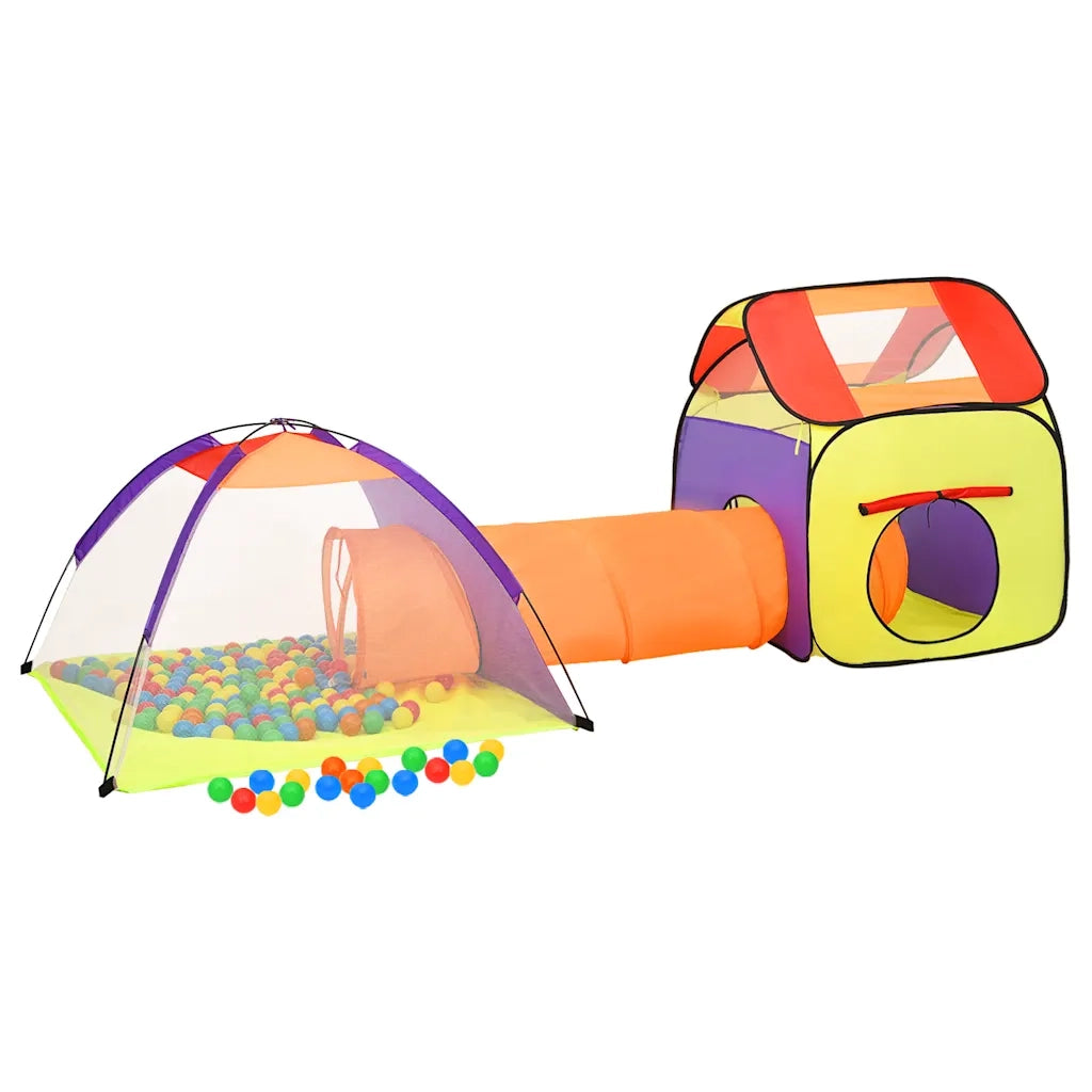 Tenda da Gioco Bambini 250 Palline Multicolore 338x123x111 cm 3107730