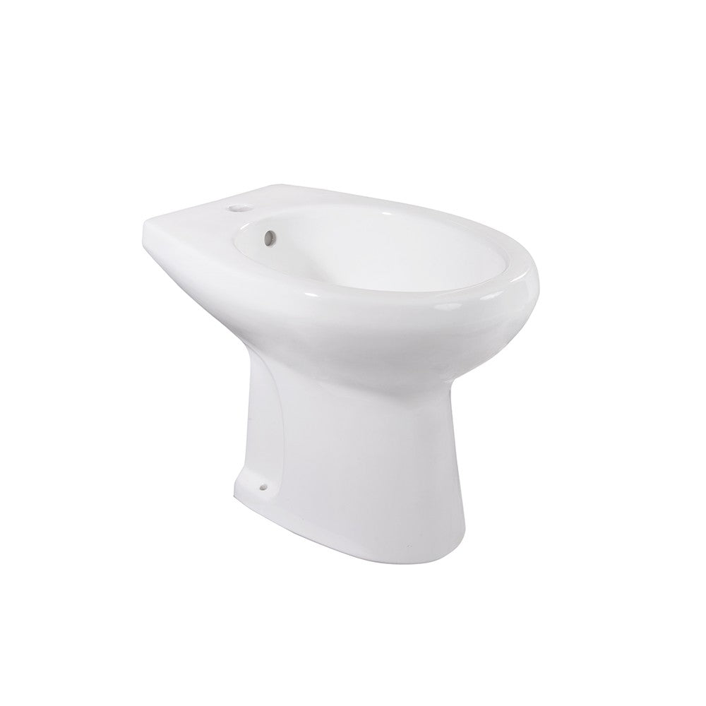 Bidet a terra con troppopieno in ceramica - Serie Lake