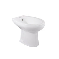 Bidet a terra con troppopieno in ceramica - Serie Lake