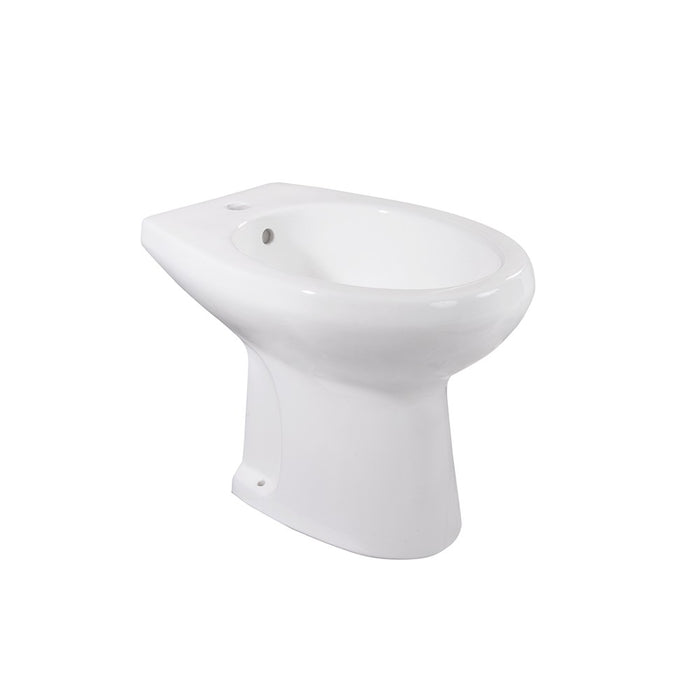 Bidet a terra con troppopieno in ceramica - Serie Lake