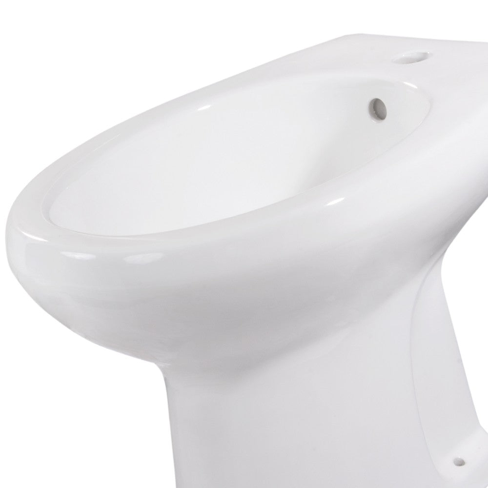 Bidet a terra con troppopieno in ceramica - Serie Lake