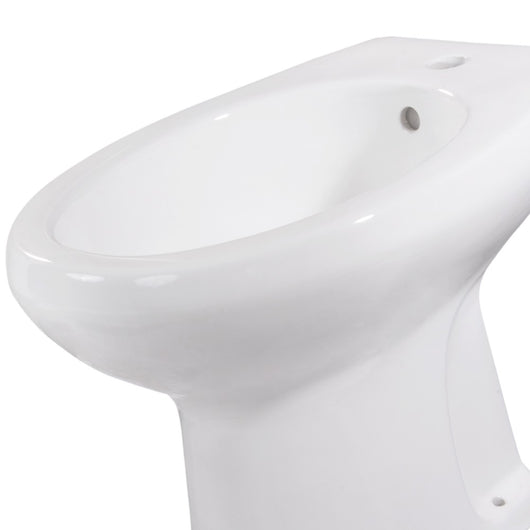 Bidet a terra con troppopieno in ceramica - Serie Lake