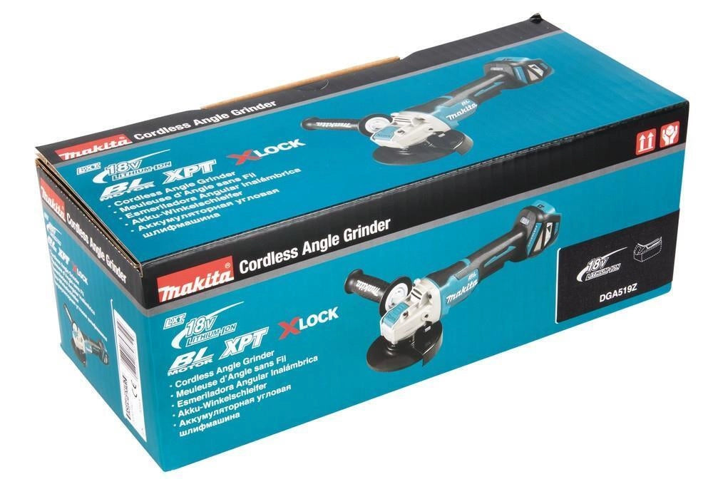 Makita DGA519Z smerigliatrice angolare 12,5 cm 8500 Giri/min 2,5 kg