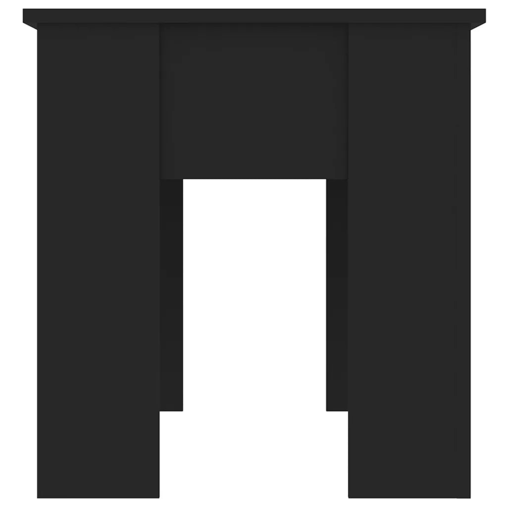 Tavolino da Salotto Nero 101x49x52 cm in Legno Multistrato cod mxl 23883