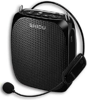 Amplificatore di Audio - Amplificatore di Voce - Amplificatore di Suono - Altoparlante Bluetooth Portatile - 10 W - Casco con Microfono - Amplificatore di Voce Ricaricabile per Insegnanti - Viaggiatori - Riunioni - Musicisti – Musica
