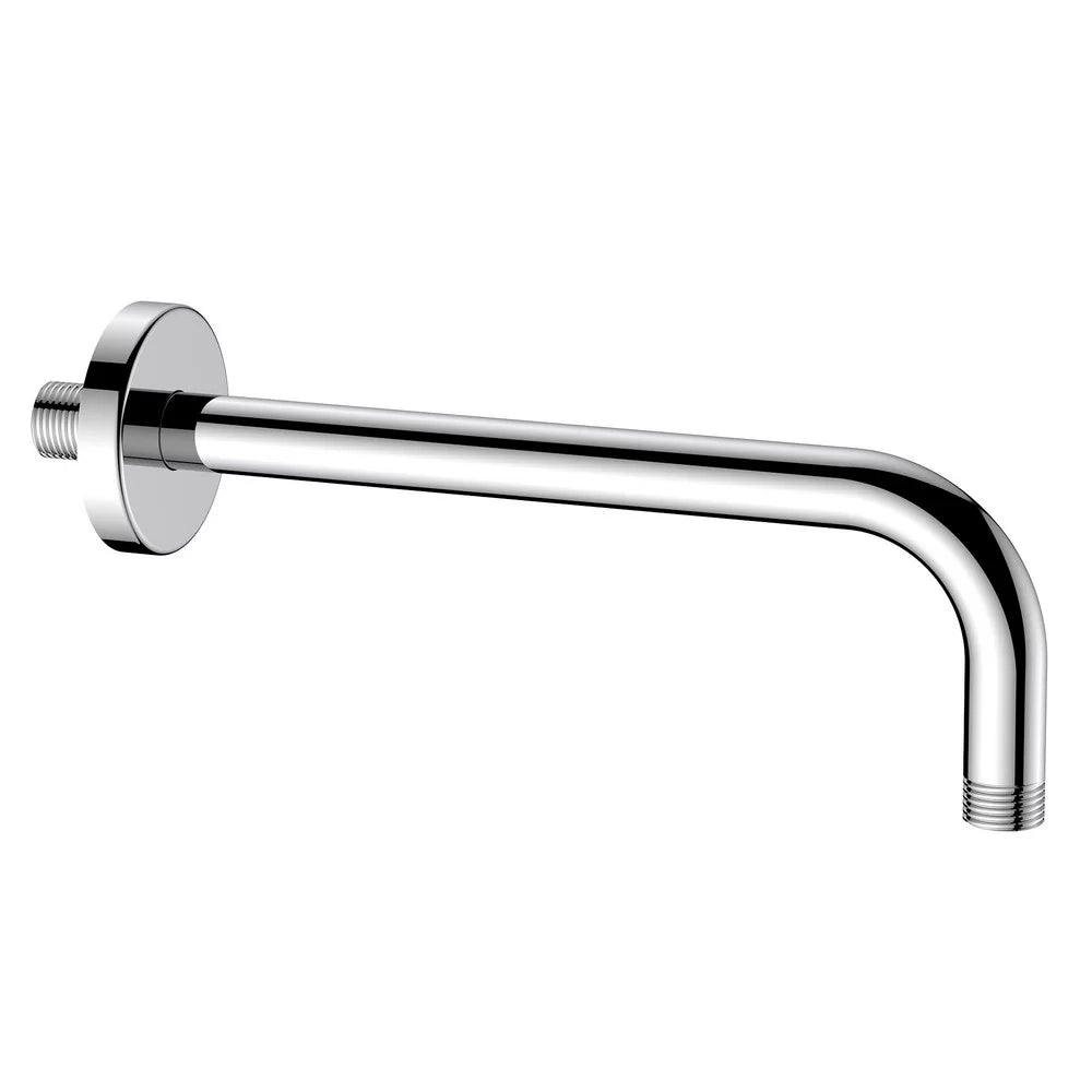 Braccio doccia a parete curvo 25 cm