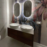 Lavabo Da Appoggio Rea Queen White