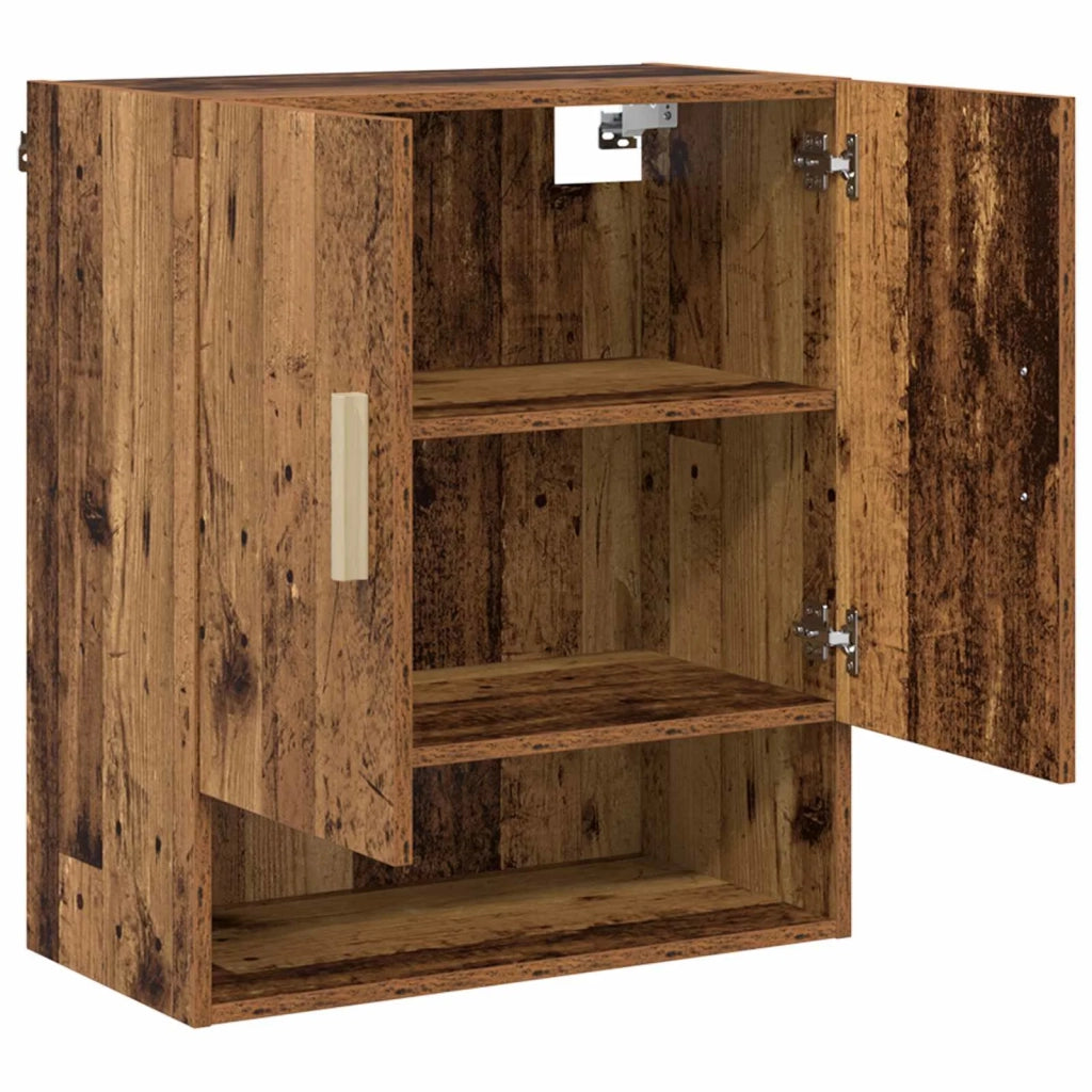 Armadietto a Muro | Mobile a Parete Legno vecchio 60 x 31 x 70 cm