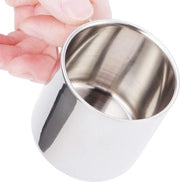 Tazza in acciaio inossidabile - tazza duratura per ufficio e ristoranti - per uso domestico e ufficio - uso bar.