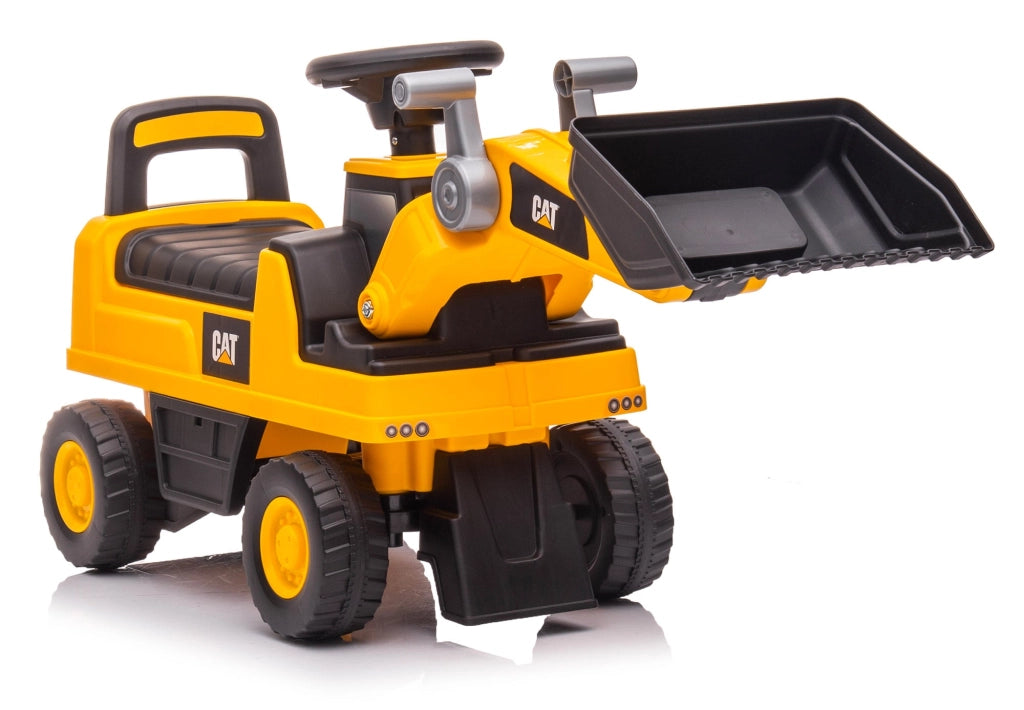Escavatore con Ruspa Cavalcabile 54x30x35 cm Caterpillar Giallo