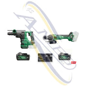 KIT PROMO TASSELLATORE + SMERIGLIATRICE 18V 2X5.0AH HIKOKI KCIT25A3C4