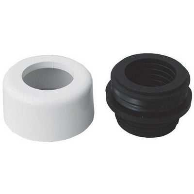 MORSETTO COMBINATO CON COPRIMORSETTO BIANCO- Diam. 48-58 mm.- PUCCI- pezzi 1
