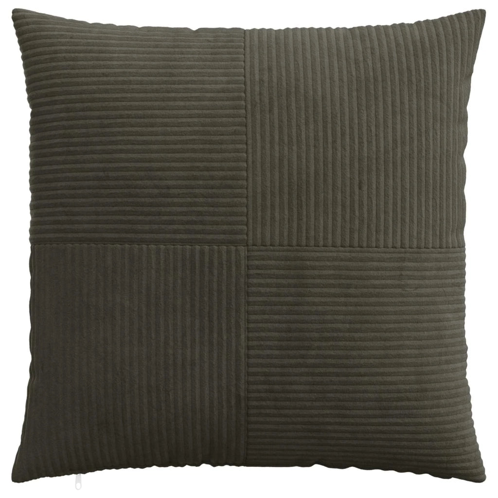 Federa 2 pcs ALMELO Antracite 55 x 55 cm corduroy 915313