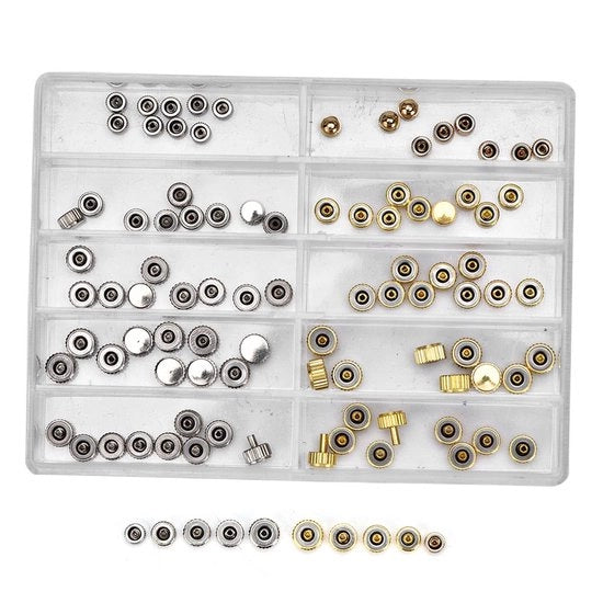 Set di accessori per orologeria professionale - Vervangingsset - Strumento di riparazione orologeria - Afdichtingen verlengd - 1 set di 10 pezzi
