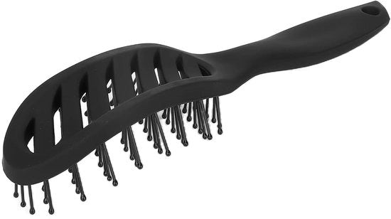 Borsetta per massaggi con testa rotonda - Ideale per uso domestico - Materiale varchetta - Colore nero - Perfetta per massaggi