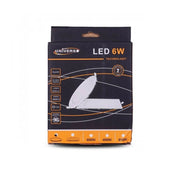 Trade Shop - Pannello Led Slim 6w Incasso Rotondo In Pvc Luce Caldo Naturale Freddo P105at - -bianco Caldo      -