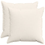 Federa 2 pz HOUTEN Crema 80 x 80 cm corduroy 921643