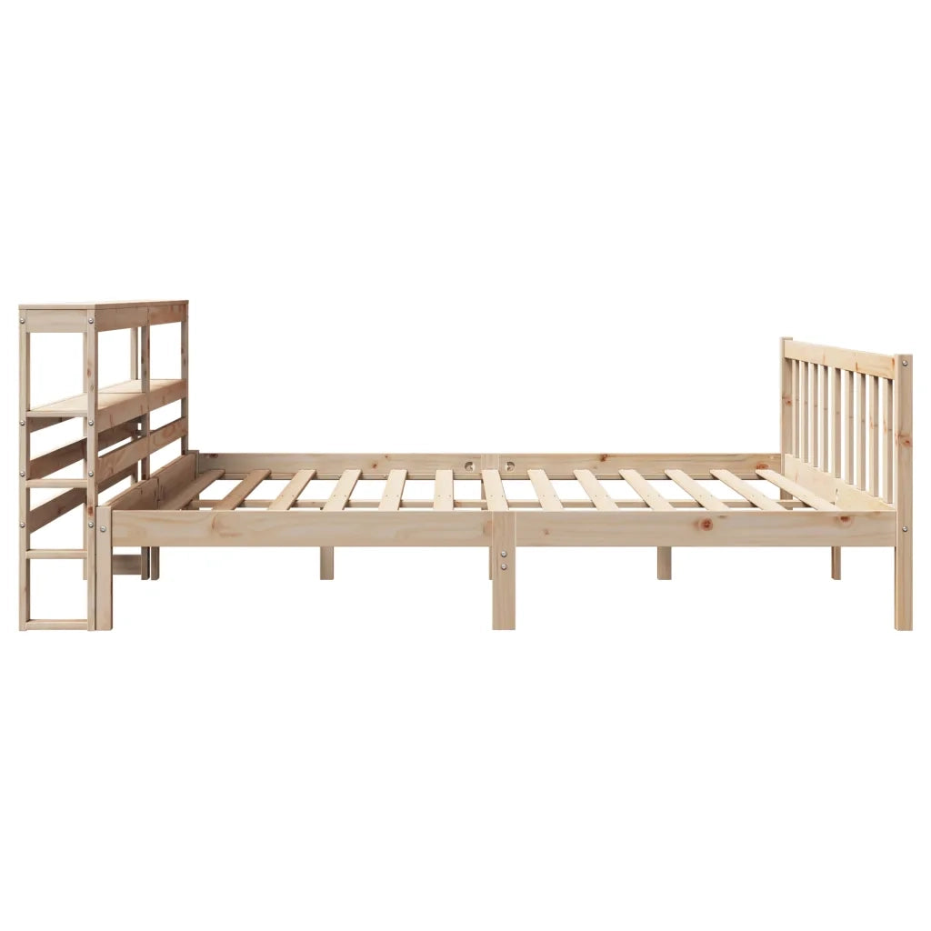 Letto senza Materasso 180x200 cm in Legno Massello di Pino 3305767