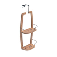 Portaoggetti appendibile a 2 ripiani bambù serie Nature 2490 Gedy