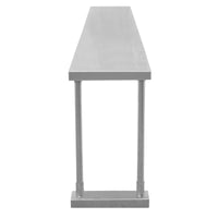 Ripiano con Mensole da Cucina Ristorante, Acciaio Inossidabile Resistente alla Corrosione per - Sigola - 180cm