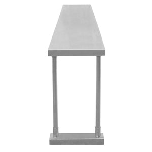 Ripiano con Mensole da Cucina Ristorante, Acciaio Inossidabile Resistente alla Corrosione per - Sigola - 180cm