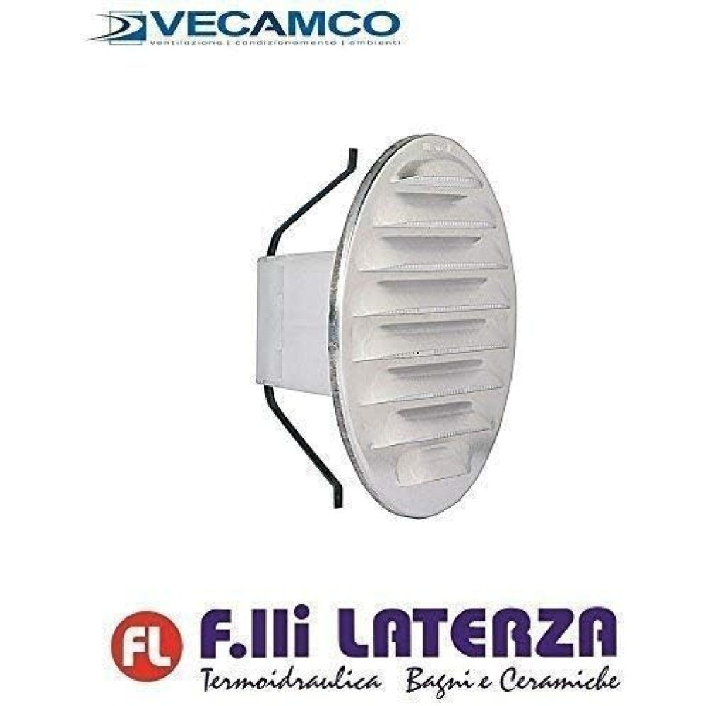 Griglia in alluminio d.100 mm ve camco 9701-001-600