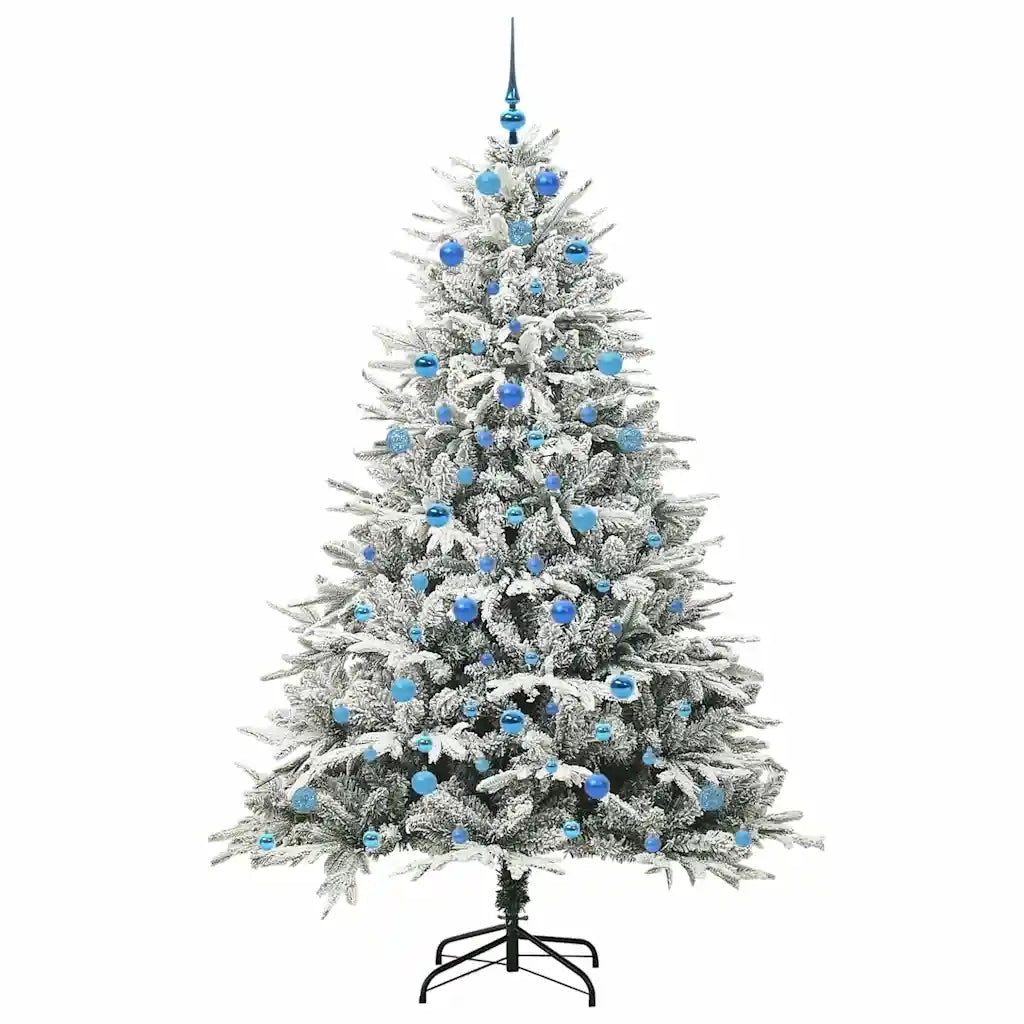 Albero di Natale Artificiale Pre-illuminato con Set di Palline 3395413