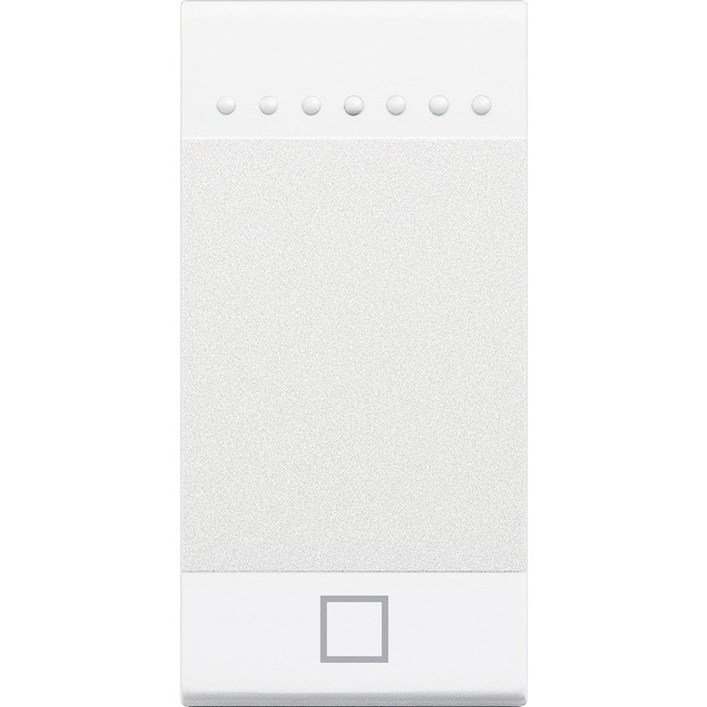 Copritasto LivingLight 1 funzione con serigrafia STOP N4915AEN