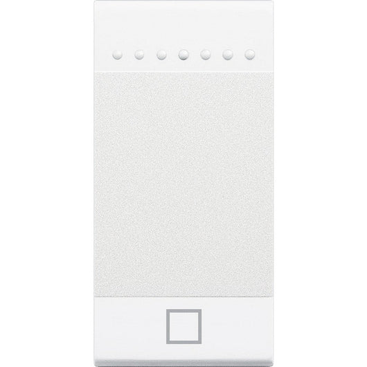 Copritasto LivingLight 1 funzione con serigrafia STOP N4915AEN