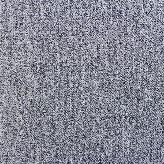 40 Quadrotte di Moquette 50x50cm Colore Grigio 10mq Dure per Casa e Ufficio