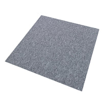 40 Quadrotte di Moquette 50x50cm Colore Grigio 10mq Dure per Casa e Ufficio