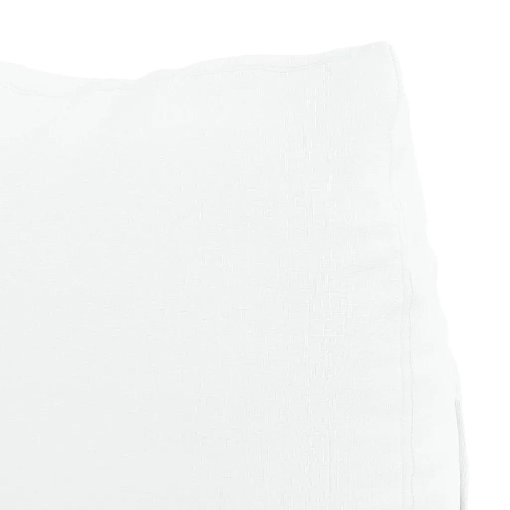 Cuscino per Schiena Bianco 60 x 20 x 50 cm Tessuto