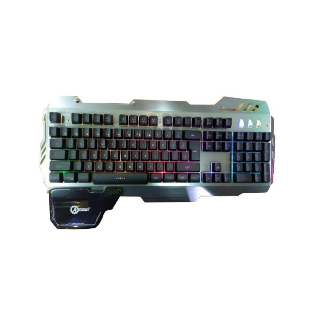 Trade Shop - Tastiera Da Gioco Cablata Usb Con Retroilluminazione Rgb Design Ergonomico K55 -