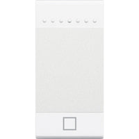 Copritasto LivingLight 1 funzione con serigrafia STOP N4915AEN