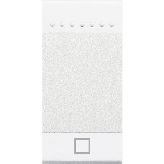 Copritasto LivingLight 1 funzione con serigrafia STOP N4915AEN