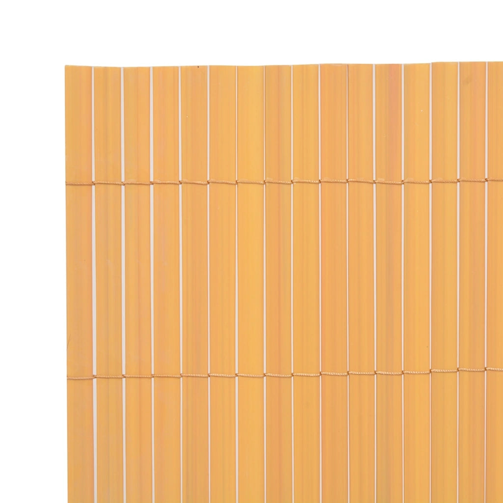 Recinzione da Giardino a Doppio Lato in PVC 90x300 cm Gialla 43624