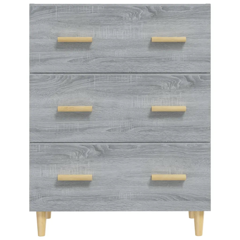 Credenza Grigio Sonoma 70x34x90 cm in Legno Multistrato 817346