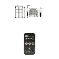 Faro Esterno Moderno Weston Pc Nero Led Integrato 30W 6000K Ip65