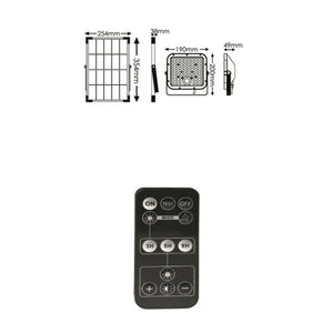 Faro Esterno Moderno Weston Pc Nero Led Integrato 30W 6000K Ip65