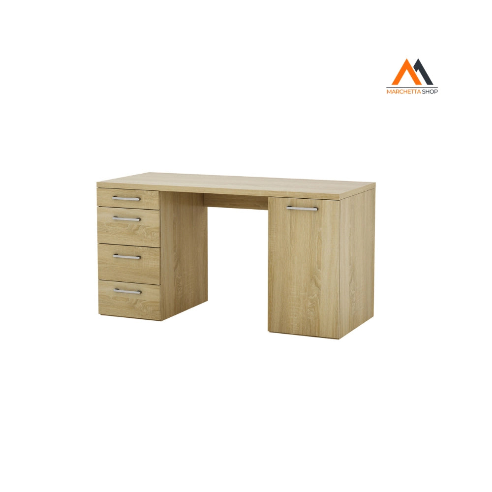 SCRIVANIA LINEA 'VOLOS' cm. 60 x 139 x h.74 - rovere