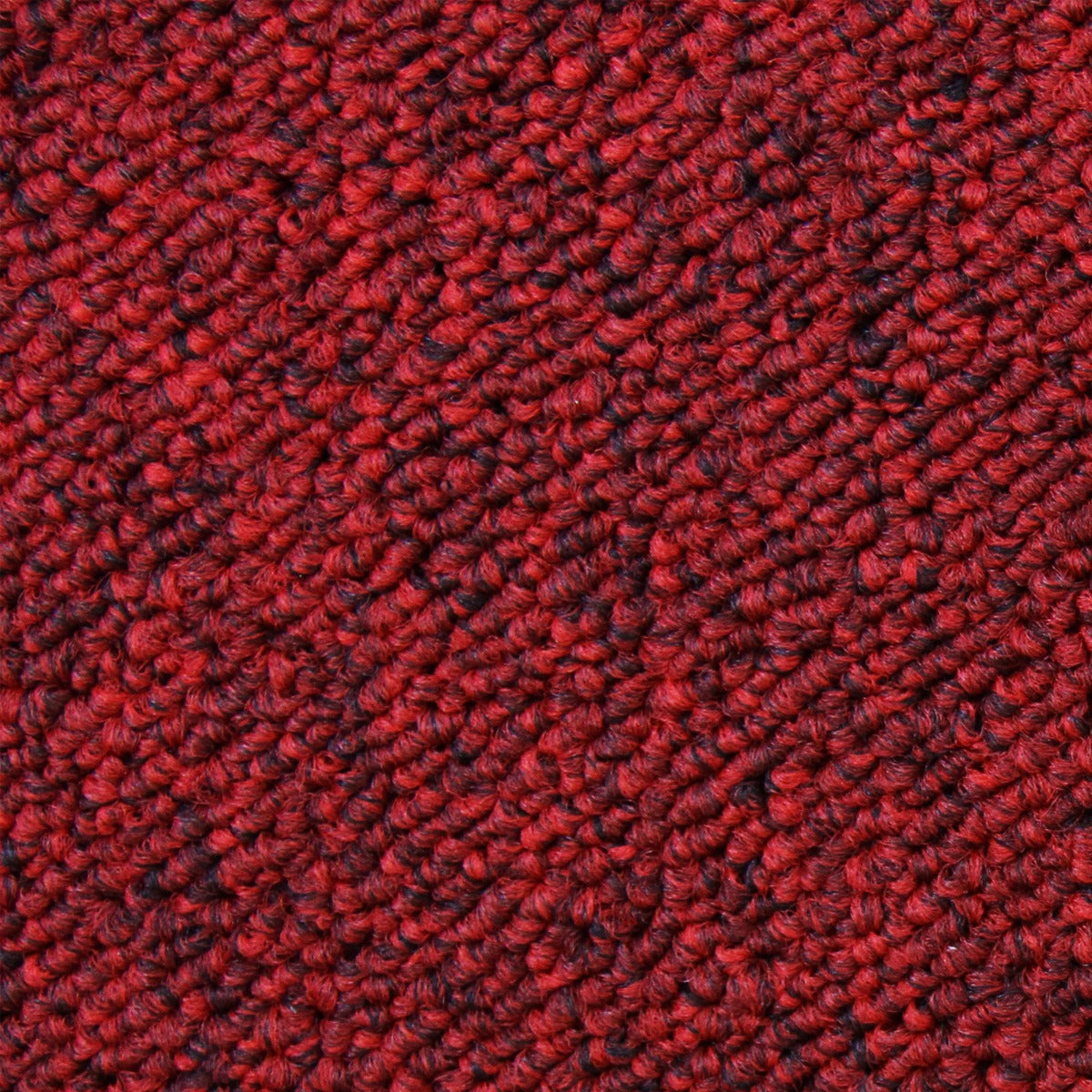 20 Quadrotte di Moquette 50x50cm Colore Rosso Scarlatto 5mq Dure per Casa Uffici
