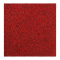 20 Quadrotte di Moquette 50x50cm Colore Rosso Scarlatto 5mq Dure per Casa Uffici